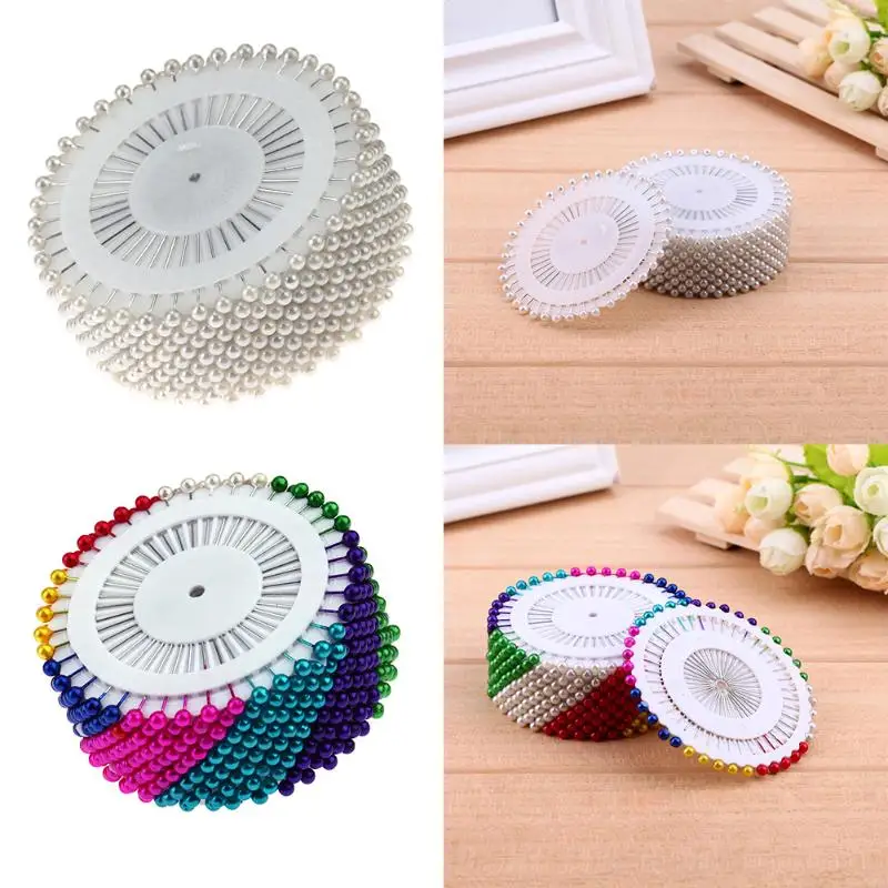

30Pcs/480Pcs Pearl Head Pin Wedding Craft Dressmaking Patchwork Straight Sewing Needle Pins For Sewing Embroidery Decoration