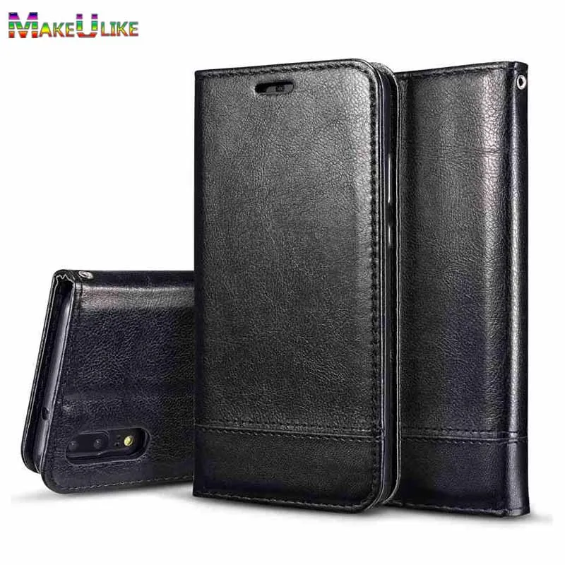 

MAKEULIKE Magnetic Flip Case For Huawei P20 Lite P20Lite Nova 3e Wallet Case PU Leather Phone Bags Cover for Huawei P20 Pro Case
