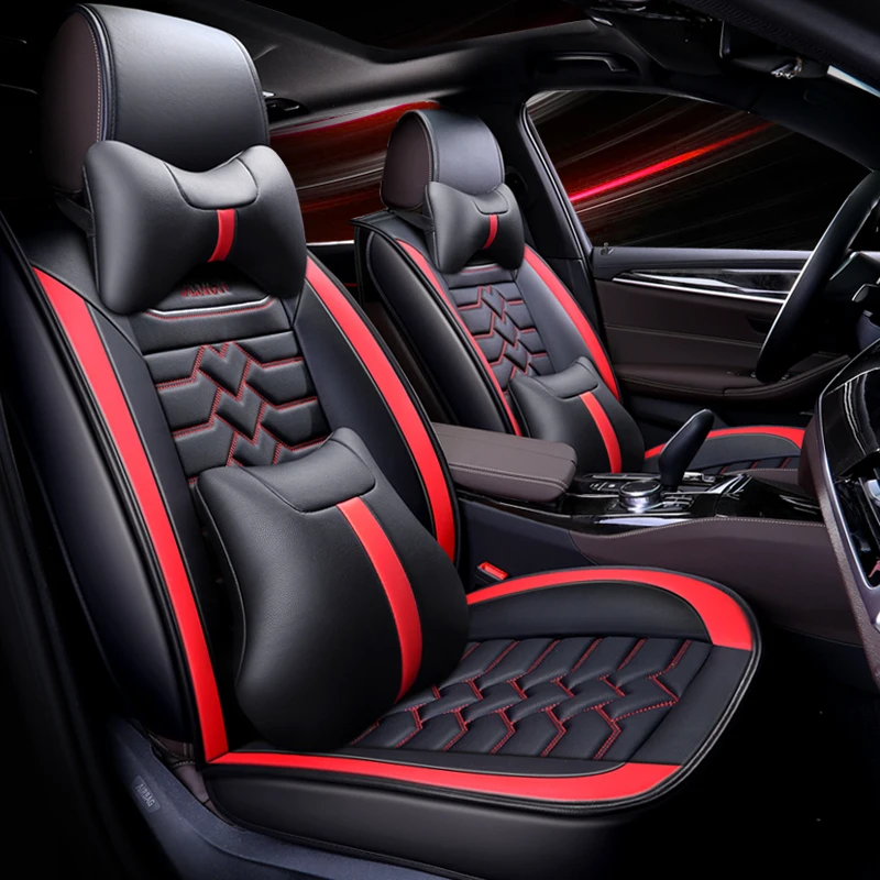 

Front+Rear Car seat Cover for Nissan Qashqai Kicks Navara D22 Juke X-trail Leaf Tiida Versa Patrol LIVINA NP300 Sentra Murano