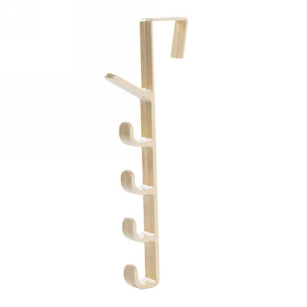 1pc Door Hanger Hook Plastic Storage Holder Hanging Rack Cabinet Back Rack Organizer Kitchen Multipurpurpose Hanging Hooks