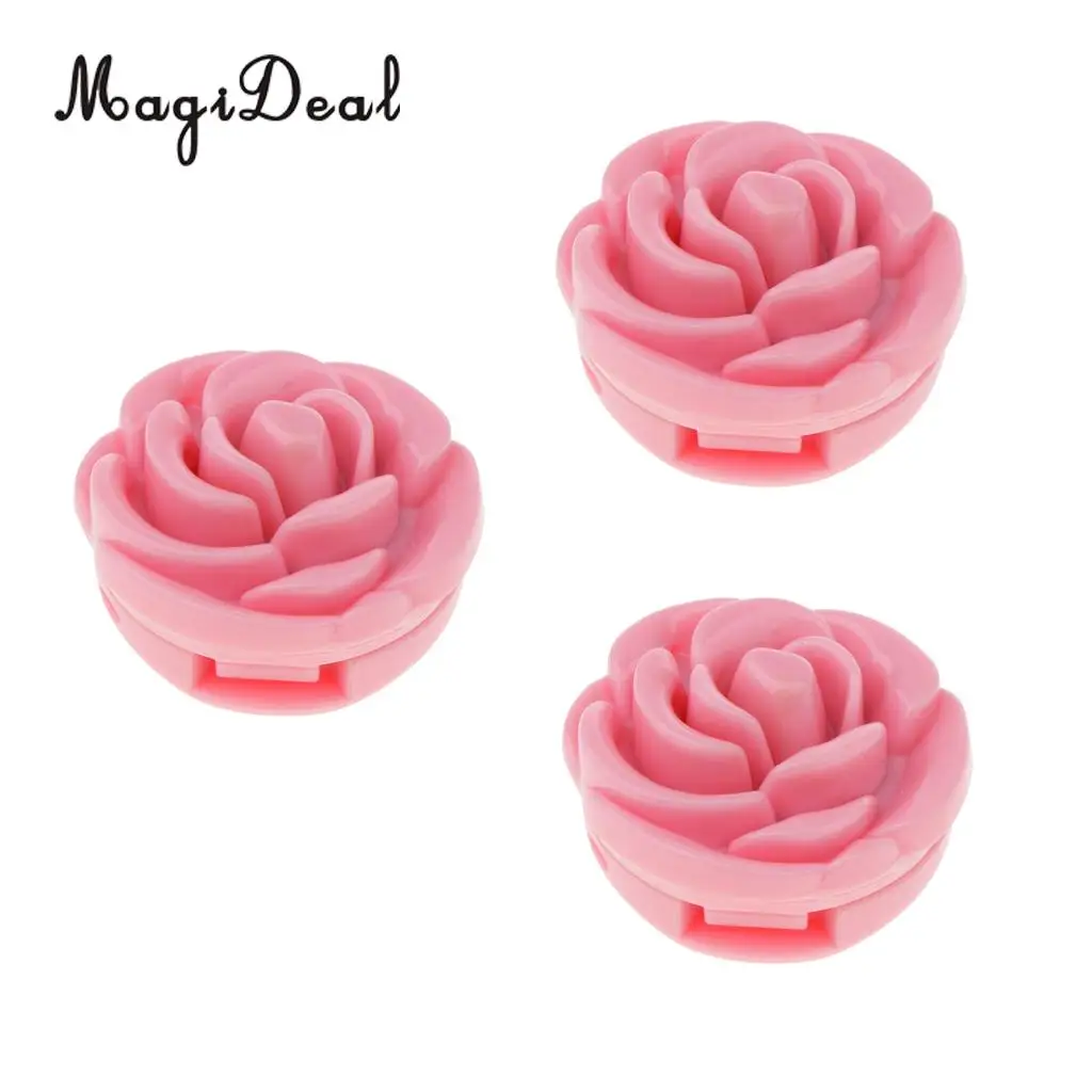 Kesoto 6x Empty Makeup Palette Powder for Eyeshadow Blush Lip Gloss Lipstick DIY Case with Mirror