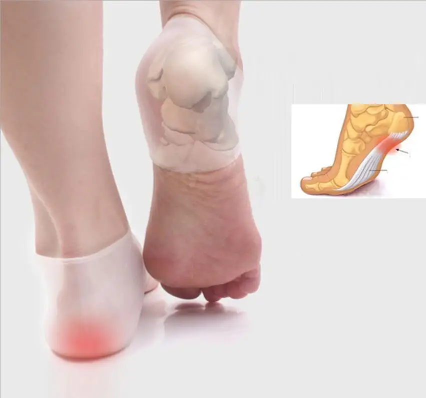 SXTT 1 زوج هلام الأقواس Footful إدراج تقويم العظام بطانة حماية من السيليكون الجوارب قوس دعم القدم أقدام مسطحة تخفيف الألم مريحة النعال