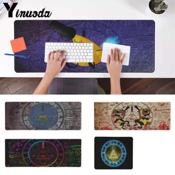 

Yinuoda Cool New Gravity Falls Bill Cipher Customized MousePads Computer Laptop Anime Mouse Mat Gaming Mouse Pad Gamer Desk Mat