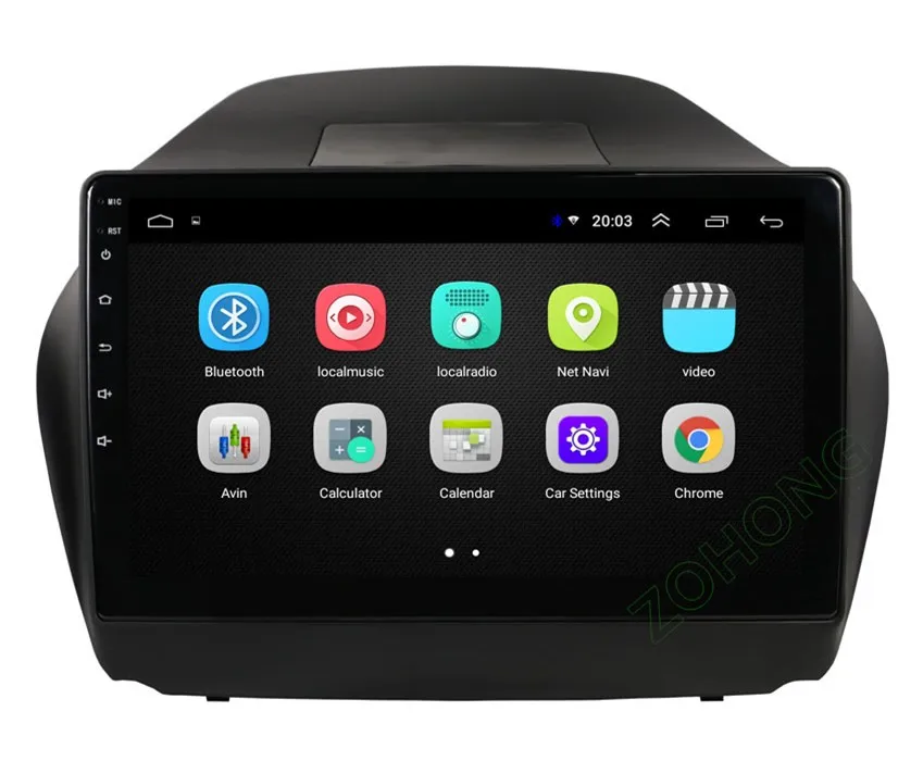 Flash Deal 10.2 inch 2.5D Android Car DVD Multimedia Player For Hyundai Tucson/IX35 autoradio CAR GPS navigation Stereo Radio recorder WIFI 18