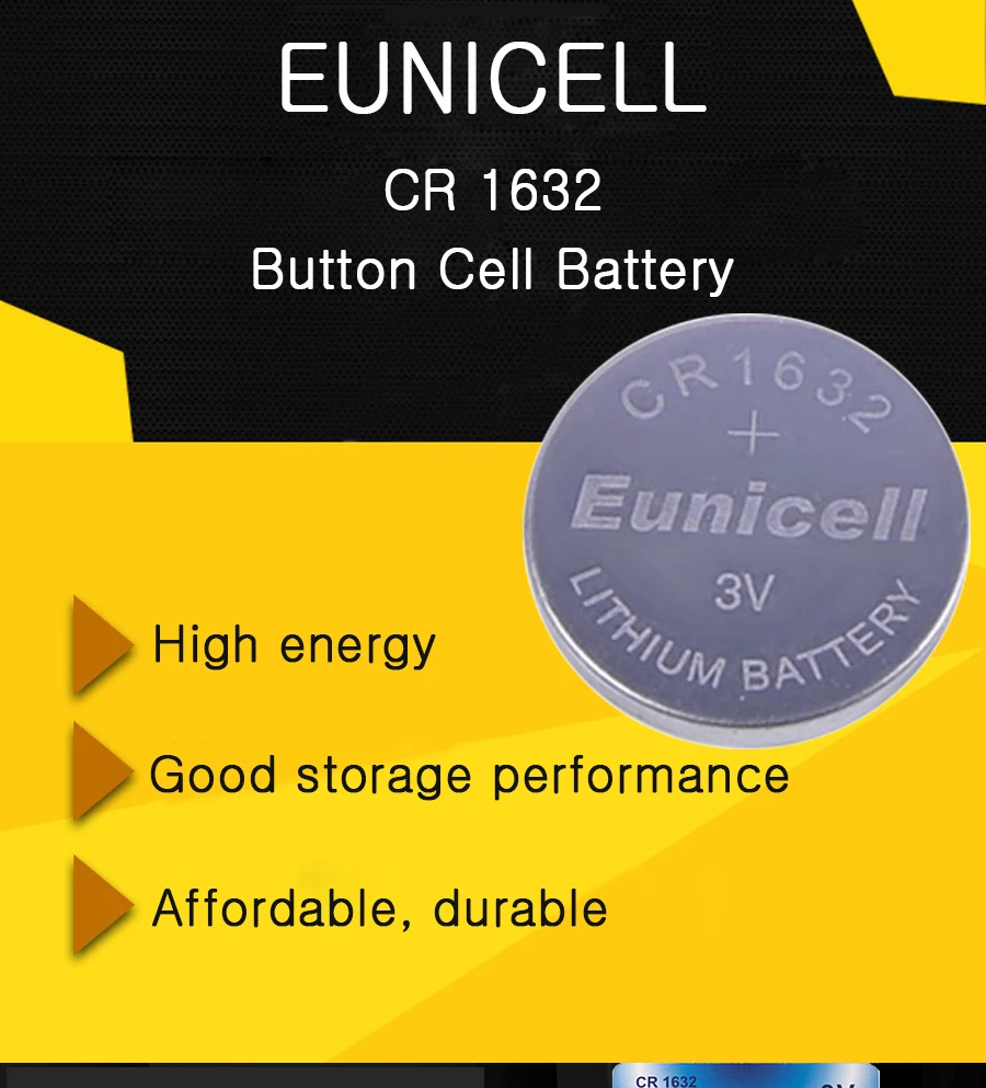 10 шт. CR1632 CR 1632 ECR1632 DL1632 KCR1632 LM1632 3 В литиевая Кнопочная батарея батареи для игрушек Часы 2 карты