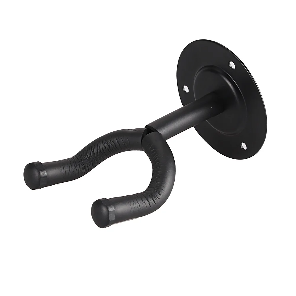 Practical Metal Wall Hanger Hook Guitar Neck Support for Bass Ukelele