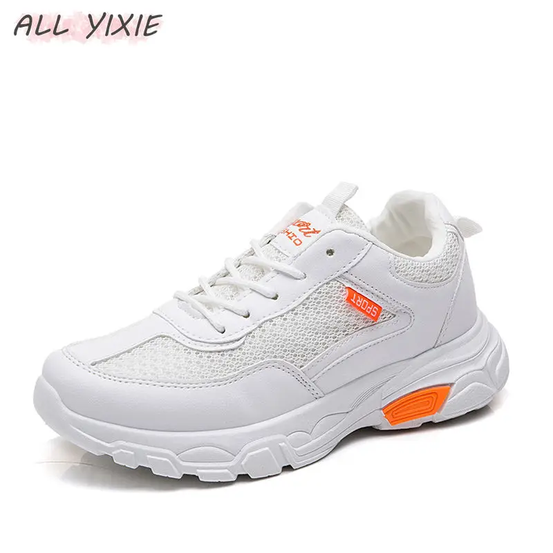 

ALL YIXIE 2019 New Fashion Women Leisure Shoes Female Summer Casual Breathable Platforms Women Sneakers Student Female Shoes