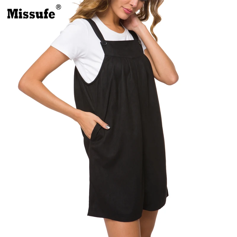 Missufe повседневное летнее платье черное с тонкими бретельками A LIne Vestidos женское