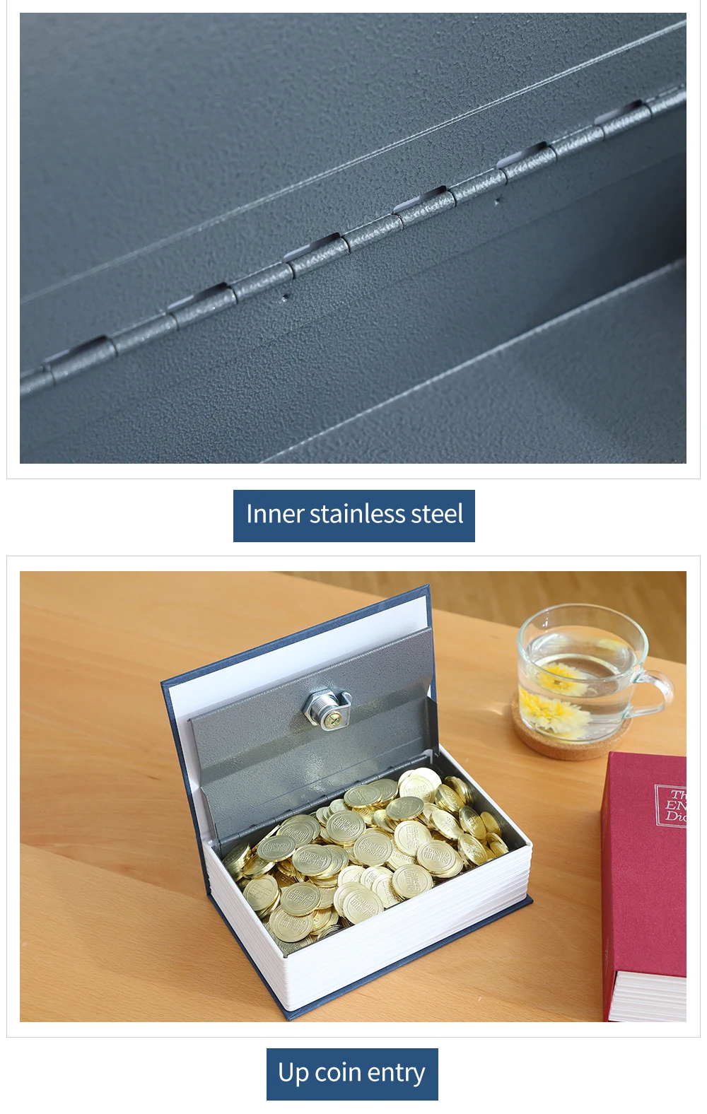 Secret Book Safe Box