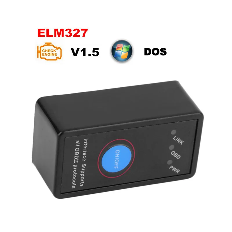 Горячие Мини ELM327 Bluetooth/Wifi V1.5/V2.1 OBD2 OBDII считыватель кодов ELM 327 Bluetooth Wifi для Android/IOS работа дизель J25C27