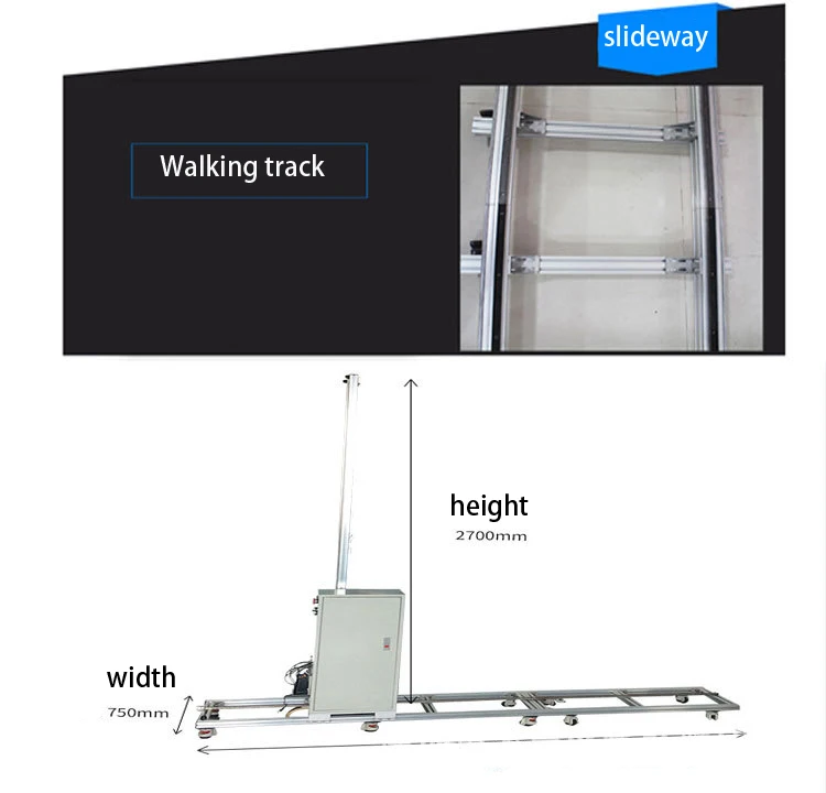 3D автоматический прямой к стене струйный принтер вертикальный настенный декор живопись принтер
