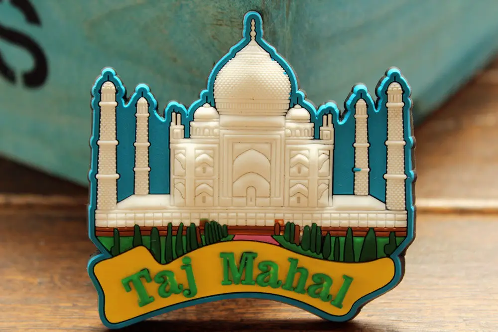99 Taj Mahal Indien India,Fridge Poly Magnet Reise Travel Souvenir,Neu, 