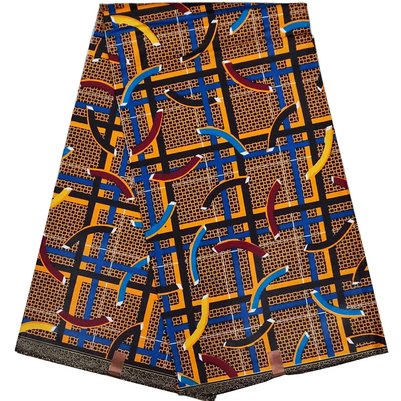 

big design 100% cotton quality wax veritable real wax batick prints dutch fabric 6yards super printed ankara cheap price