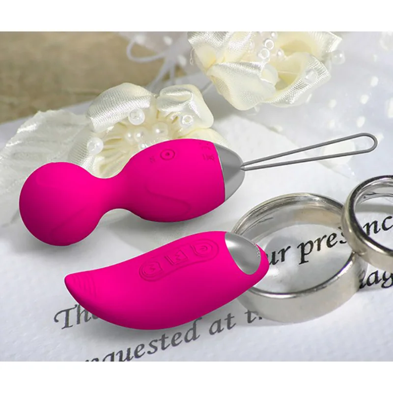Silicone vibrating eggs wireless vaginal ball (13)