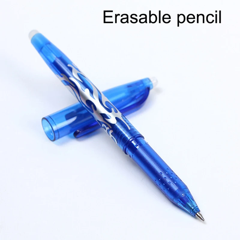 1 стираемая ручка, 0,5 мм, сменный обычный карандаш-пилот, стираемая Волшебная гелевая ручка, школьные офисные принадлежности для письма, для студентов