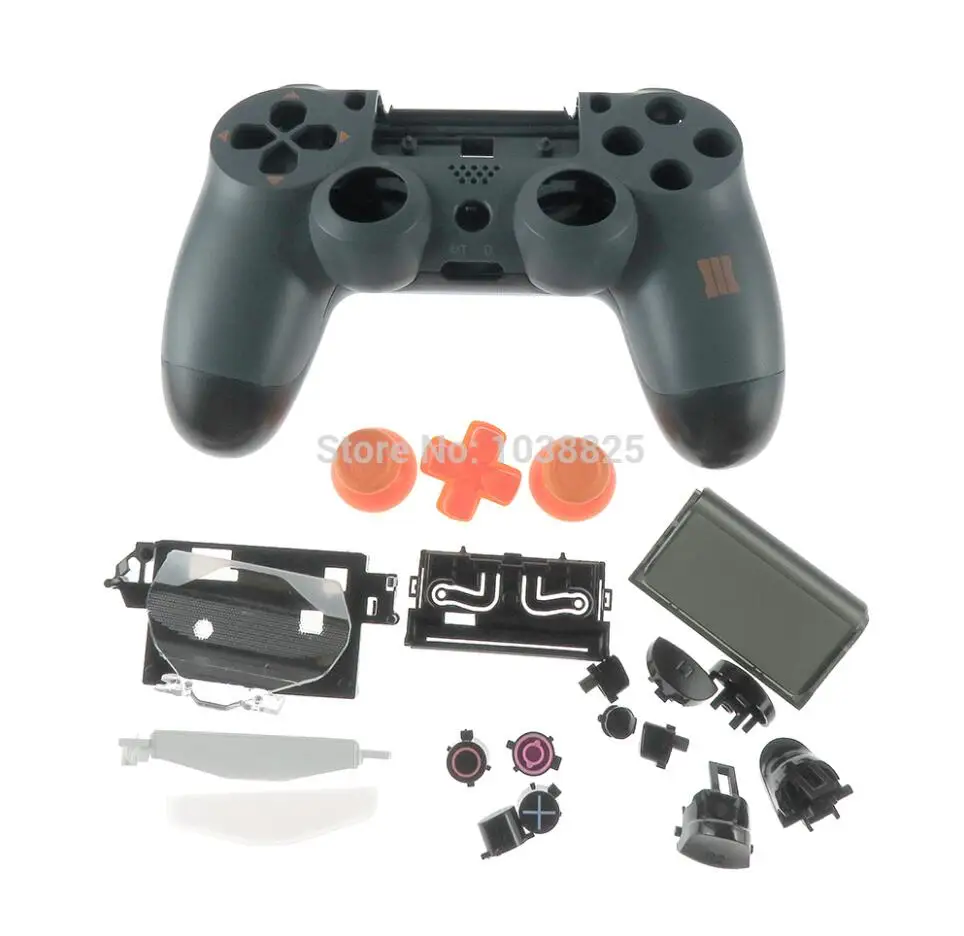 4.0 shell buttons Сменная ручка для sony playstation 4 PS4 Pro Slim JDM-040 4,0 JDS-020 2,0 контроллер Корпус чехол - Цвет: 4.0 shell buttons