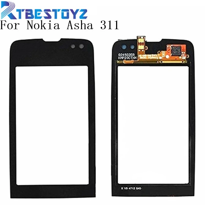 Сенсорный экран RTBESTOYZ 3 7 ''для Nokia Asha 311 сенсорный дигитайзер датчик переднее