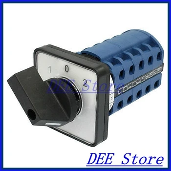 

SZW26-20 D505.5 AC 660V 20A on/off/on 3 Positions Rotary Combination Switch