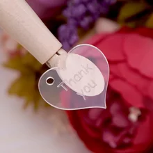 30 штук персонализированные свадебные пригласительные карты ярлыки пользовательское имя транспонтант сердце гость подарок вечерние Декор пользу 3 см, 4 см, 5 см