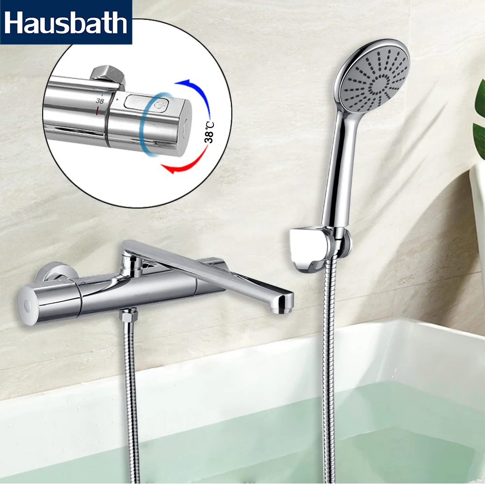 Bathroom Thermostatic Faucet Mixer Tap Shower Faucet Temperature