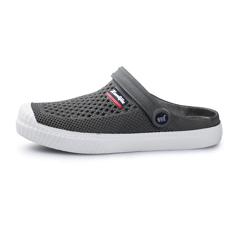 Feminino 2019 Brand Duty-free Lover Clogs 6 Colors Croc Shoes Men Band Sandals Summer Beach Water Swimming Mens Shoe NLXSMTCD