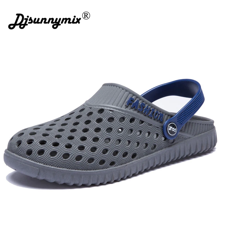 Sapato Feminino 2019 men Croc Shoes Men Band Sandals Summer Beach Water Swimming Mens Shoe