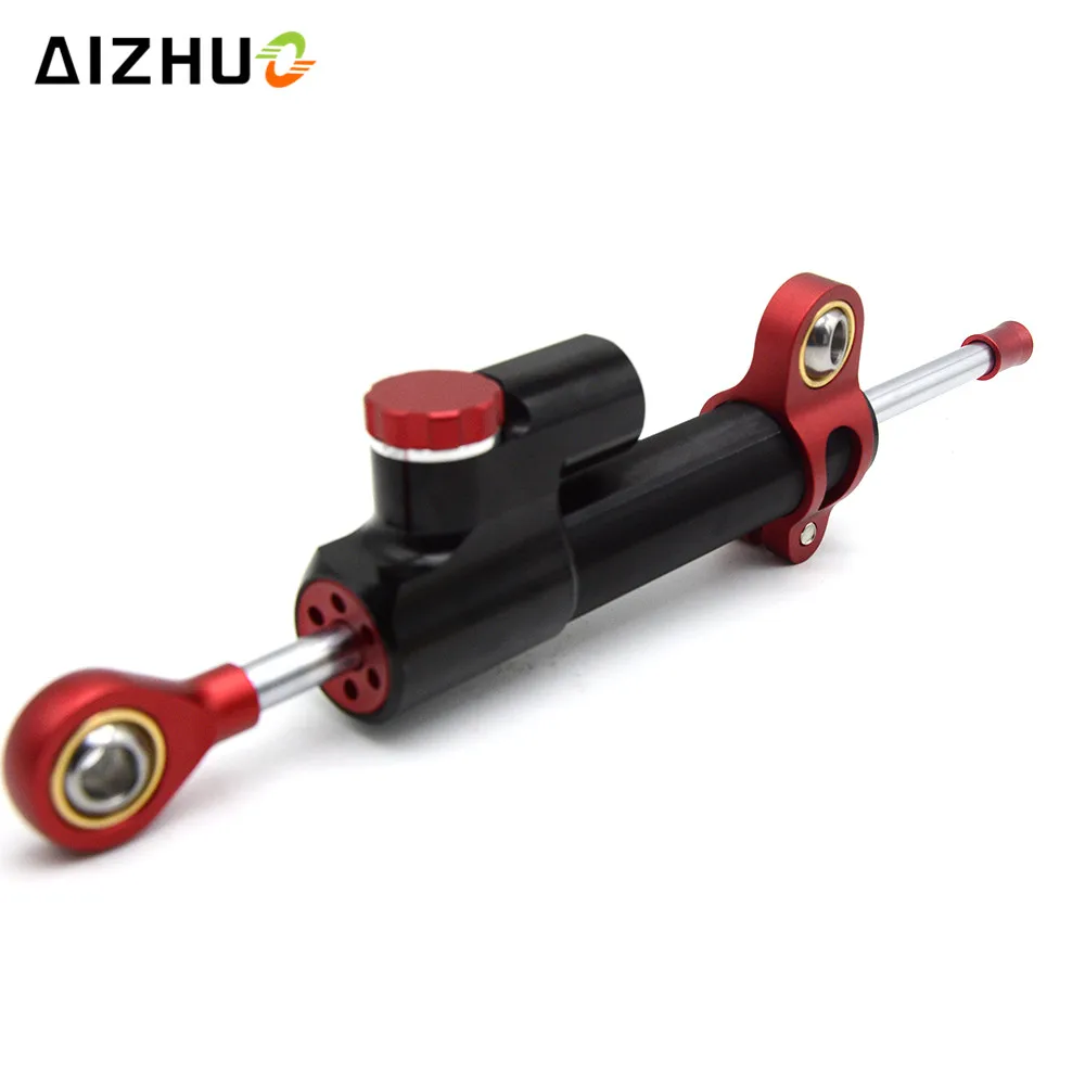For DUCATI 959 899 1199 1299 Panigale MS4R SUZUKI GSX1400 Universal Motorcycle Damper Steering Stabilize Safety Control Aluminum