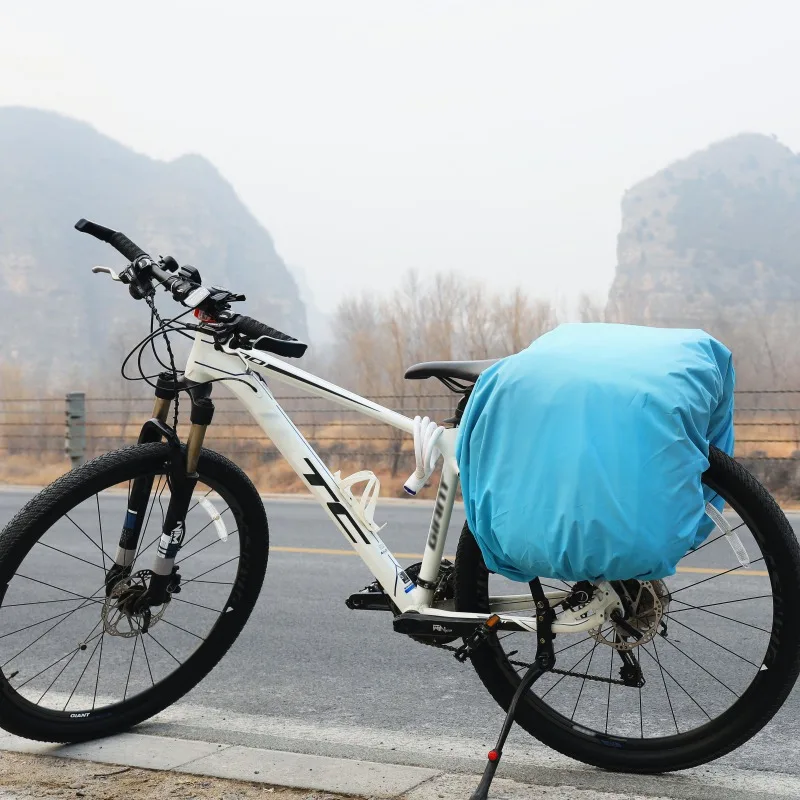 Велосипедный спорт дождевик для сумок сума мотоциклетные заднее сиденье сумка дождевик Велоспорт рюкзак сумки непромокаемые пыле Чехлы для мангала