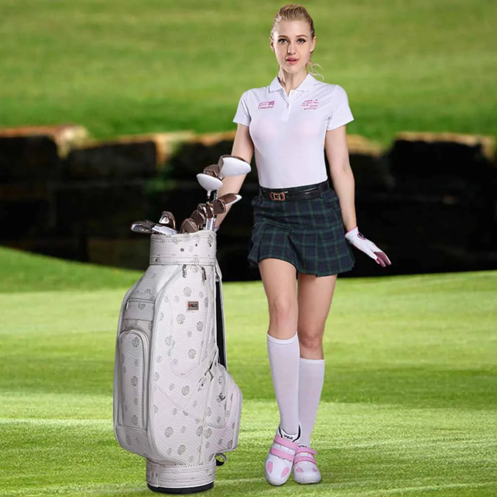 CRESTGOLF Golf PU сумка набор стандартных сумок водонепроницаемая сумка для клюшек для игры в гольф тренировочное оборудование с 3 цвета на выбор