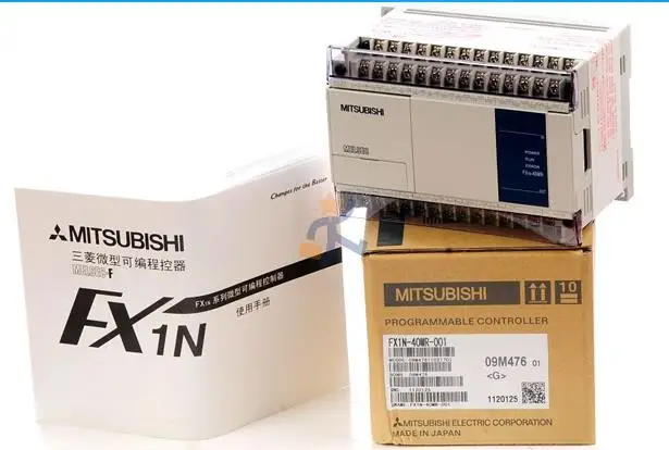 

FX1N-40MR-001 FX1N-40MT-001 40MR 40MT 24/16 PLC Module for Mitsubishi FX1N with USB-SC09-FX cable
