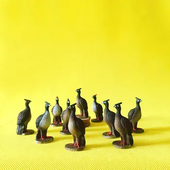 

10 Pcs Corner Pheasant/fairy garden gnome/moss terrarium home decor/crafts/bonsai/miniatures/figurine/diy supplies