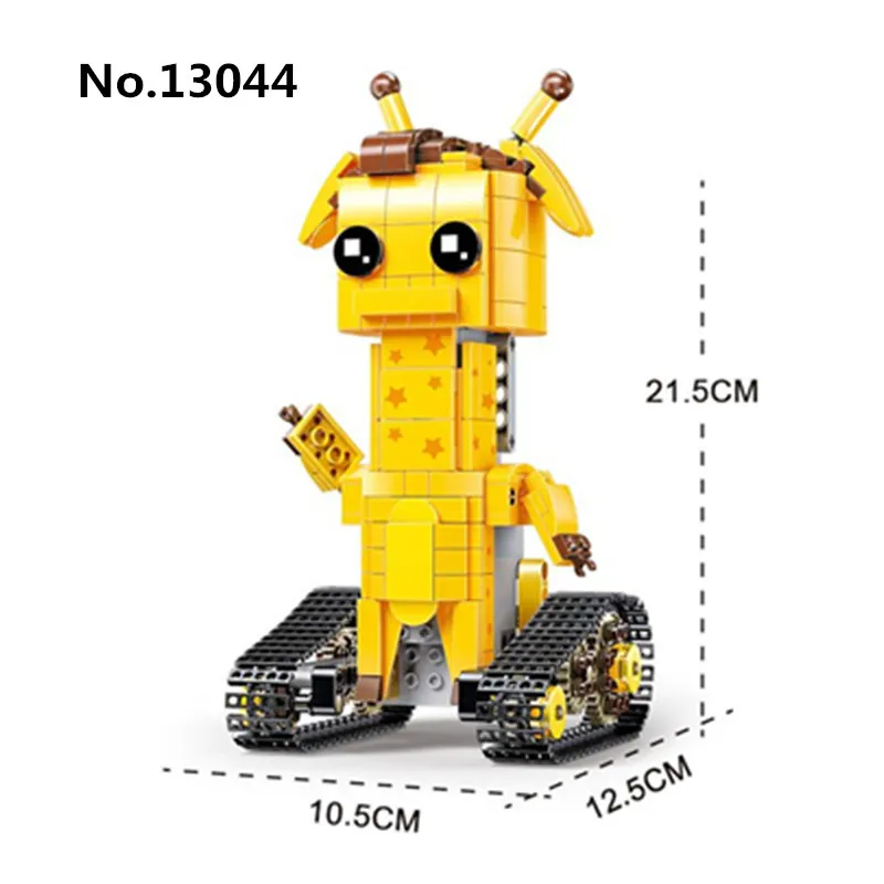 

Remote Conrol RC Animal Model Building Block DIY Sets Cute Giraffe Dogs Toys For Children Christmas Gifts Compatible with Legoed