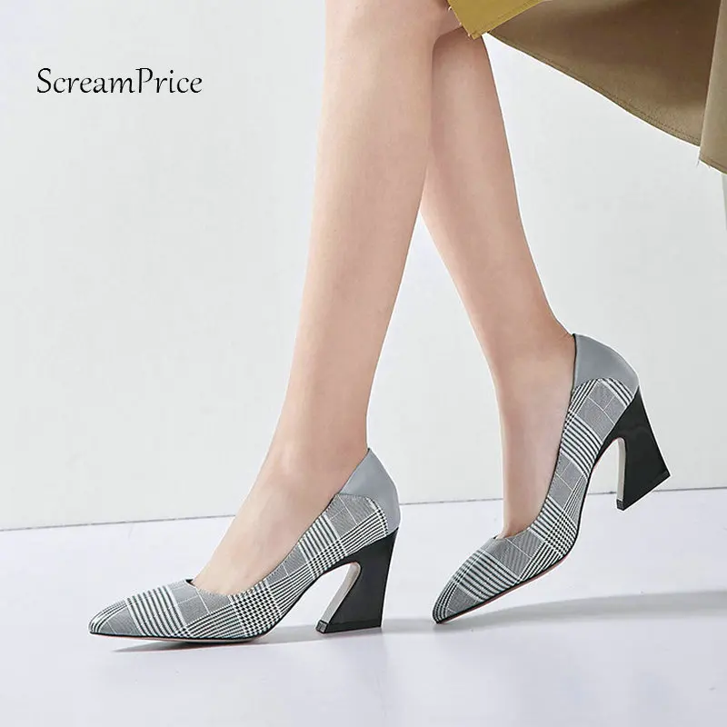 slip on pointed heels