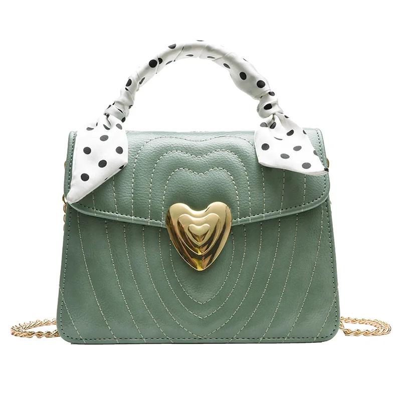 

Handbag 2019 new embroidery bag texture slant chain bag small single shoulder bag