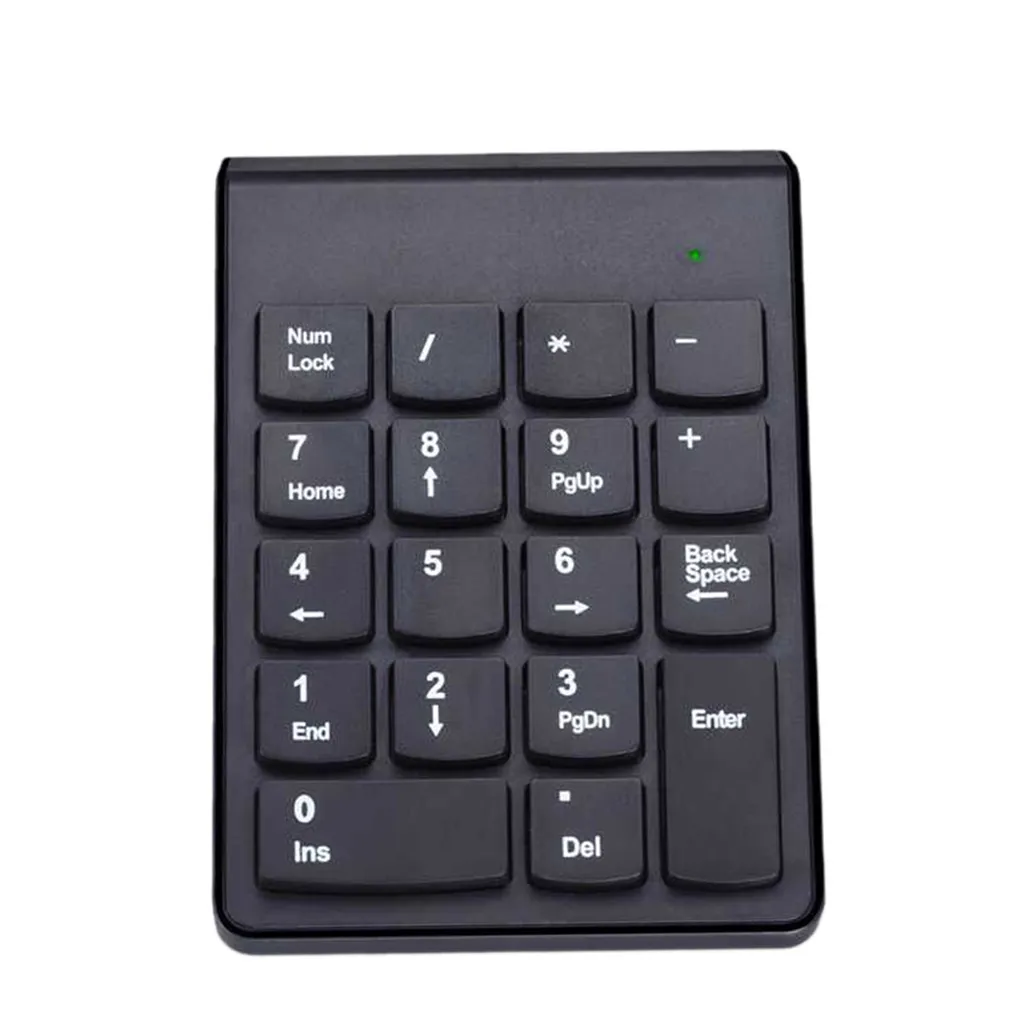 

2.4 GHz Wireless Numeric Keypad Numeric Keypad 18-key Numeric Keypad For Accounting Cabinet Staff Portable Notebook Tablet