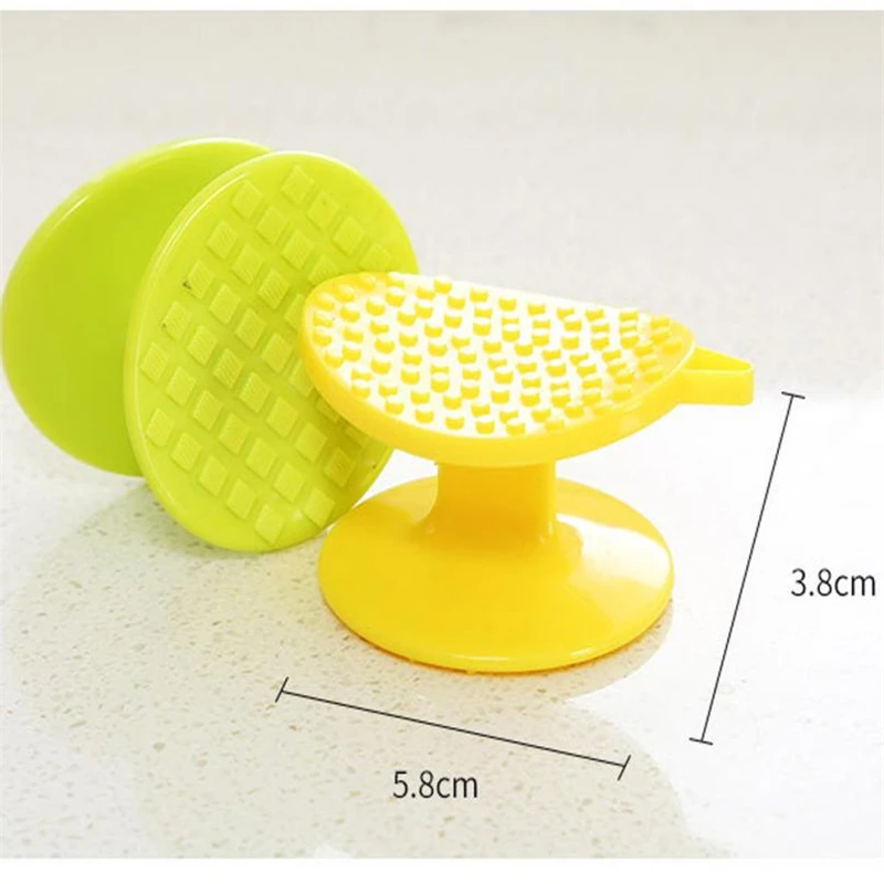 2018 New Multifunction Kitchen Vegetable Brush Potato Scrubber Easy Cleaning Tool safe easy to clean hot sale C0202             7
