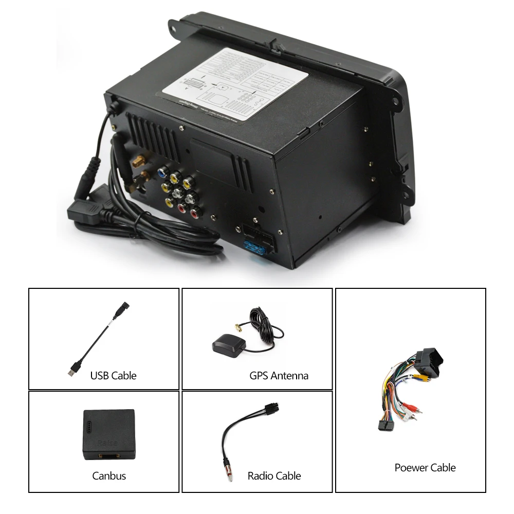 Rhythm 2 din Android 6 0 автомобильный радиоприемник для vw passat b7 b6 golf 5 Polo Tiguan Octavia Rapid fabia с gps