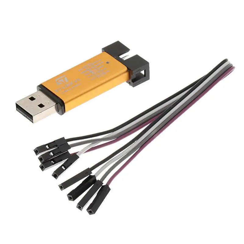 ST Link V2 мини металлический корпус STM8 STM32 Эмулятор загрузчика БЛОК