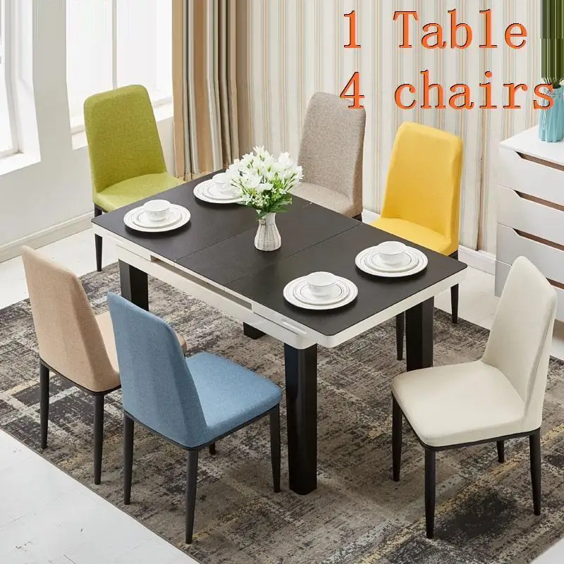 Tisch Comedor кухня Salle Manger современный A Langer Eettafel Pliante набор Marmol деревянный стол - Цвет: MODEL H