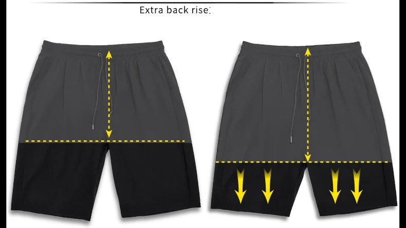 Gersri летние хлопковые Брендовые мужские Шорты повседневные летние большие размеры 7XL Мужские Короткая длина до колена шорты для серфинга