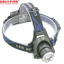 Zoom led 2000LM t6 головной светильник 3 режима 18650 перезарядка головной светильник для наружного велосипеда Лампа светильник s(без батареи