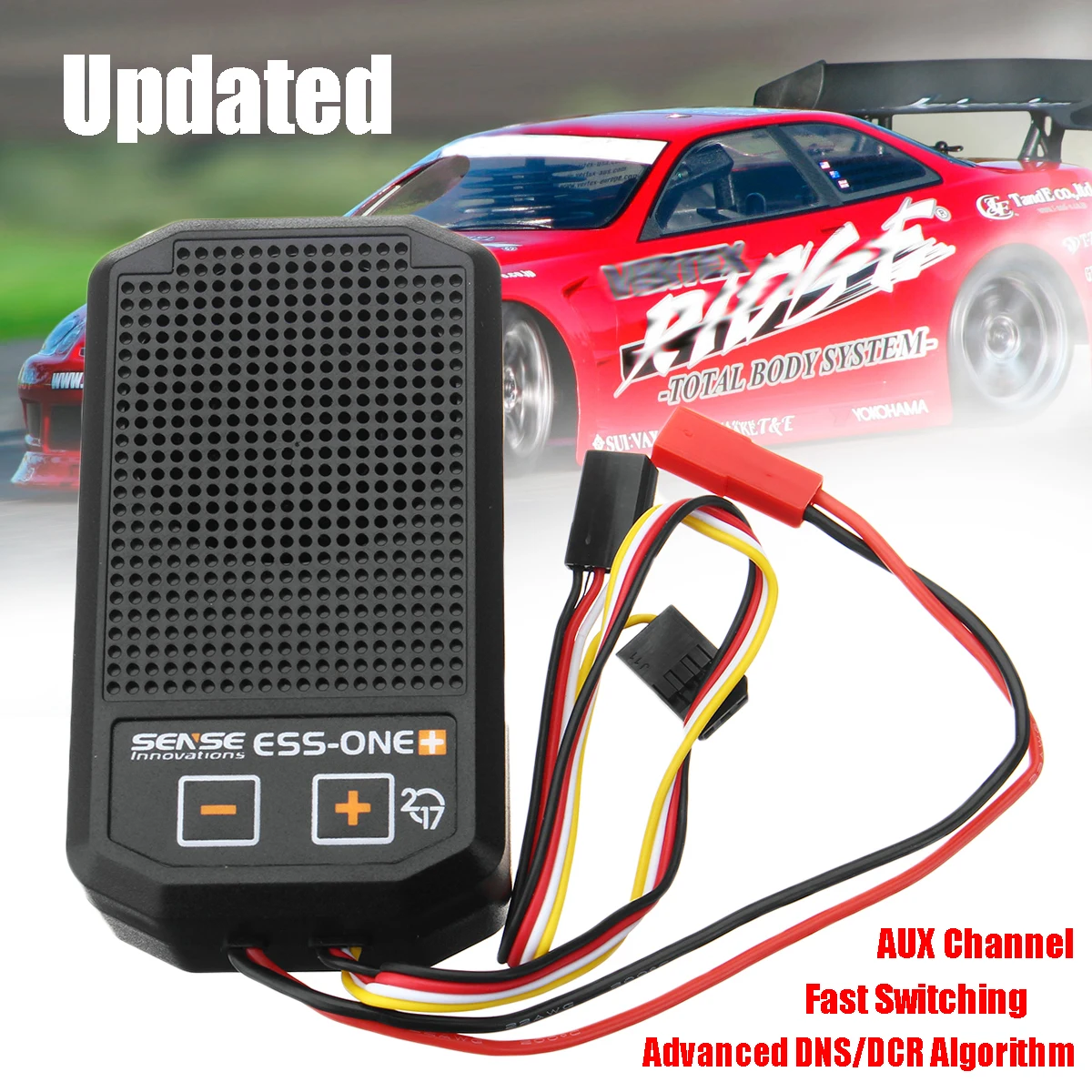

DNS/DCR Sense Innovations One Plus 2017 Real Engine Sound Simulator Kit RC Car Parts Advanced Overload Protected Intelligent