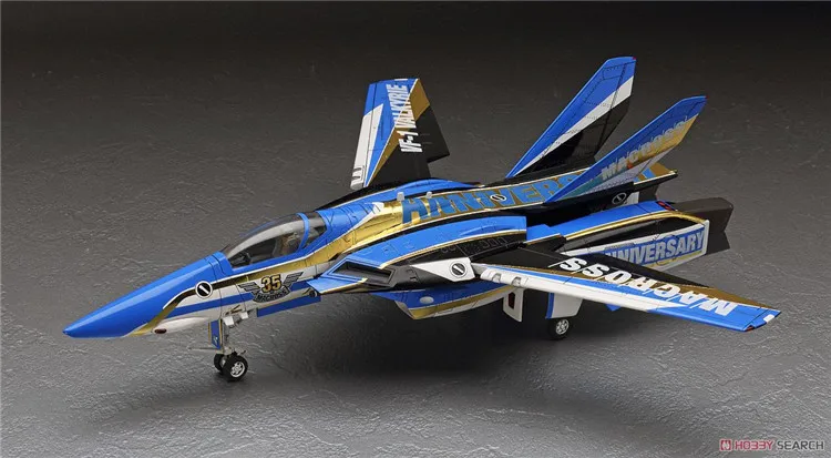 Bandai 1/72 VF-1J VALKYRIE MACROSS "35TH ANNIVERSARY PAINT" Мобильный костюм собрать модельные наборы экшн-фигурки пластмассовые игрушечные модели