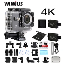 Wimius 4K WiFi Sports Action Camera Mini Full HD 1080P 60fps Cam Video Outdoor Helmet Camara Go 40M Diving Waterproof Pro DVR DV