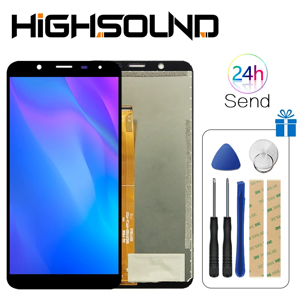 Жк дисплей и сенсорный экран 5 7 дюйма для Oukitel K5000 сменная стеклянная панель с