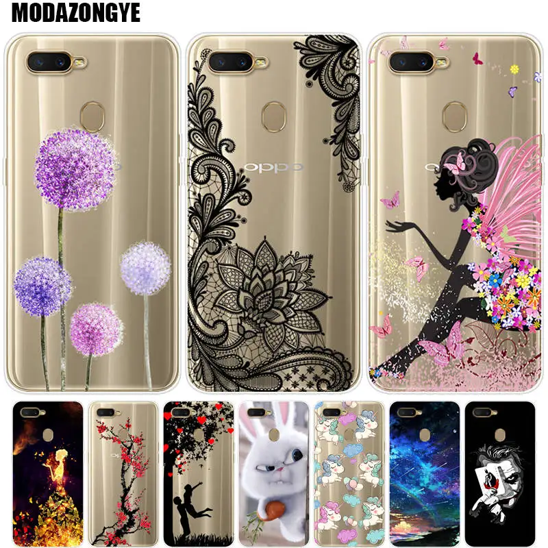 Case For OPPO AX7 Phone Case OPPO A7 Cover OPPO AX7 AX 7 CPH1903 CPH 1903 OPPOA7 OPPOAX7 Case Silicone Soft TPU Back Cover