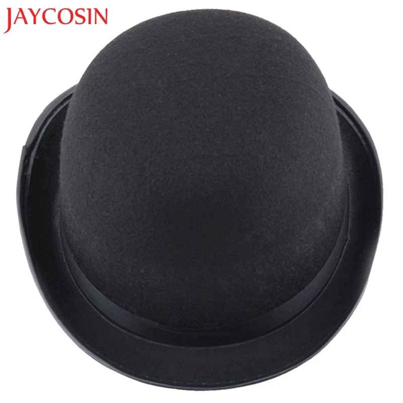 

JAYCOSIN Unisex Black Hat Halloween Magician Magic Hat Jazz Cotton Hat z0823