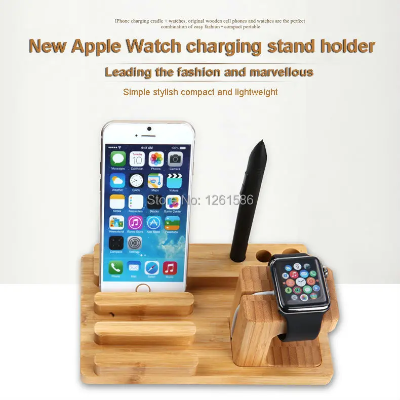 Charging Docking Station Charger Stand Holder Cradles For Apple Watch iPhone iPad (16)
