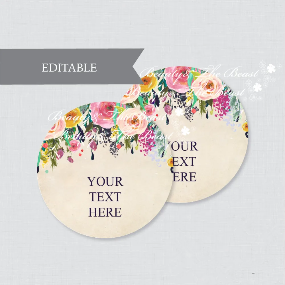 Us 9 49 5 Off Customized Personalized Wedding Bottle Sticker Flower Favors Tags Candy Box Bridal Shower Label In Party Us 9 49 5 Off Customized Personalized Wedding Bottle Sticker Flower Favors Tags Candy Box Bridal Shower Label In Party