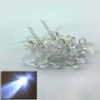 

25 Viewing Degree 10MM Round LED Emitted Multi-Color White/Blue/Green/Red/Yellow Super LED Light Diode